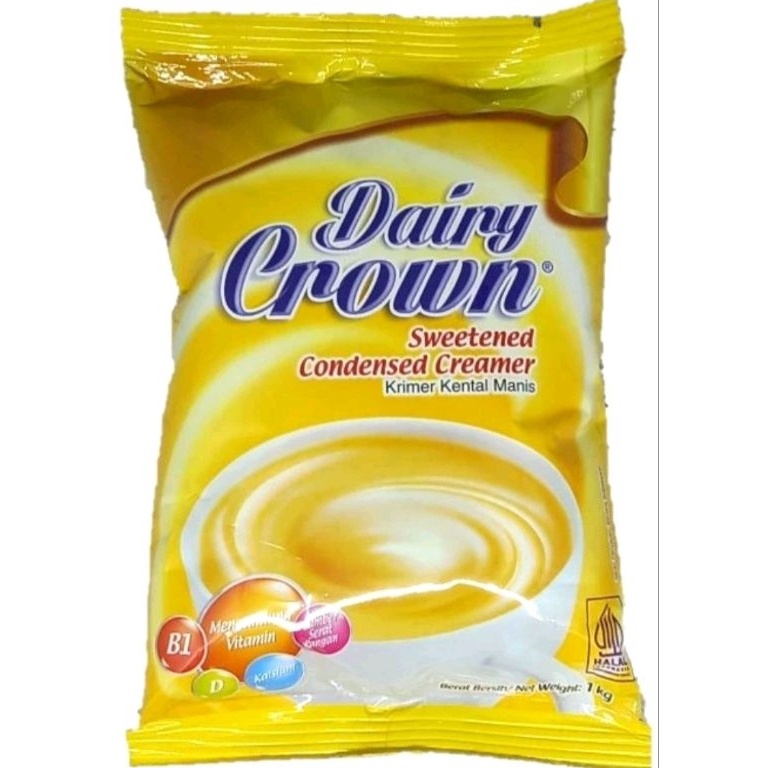 

Sale Oke Dairy Crown 1kg Susu Krimer Kental Manis 1kg Dairy Crown