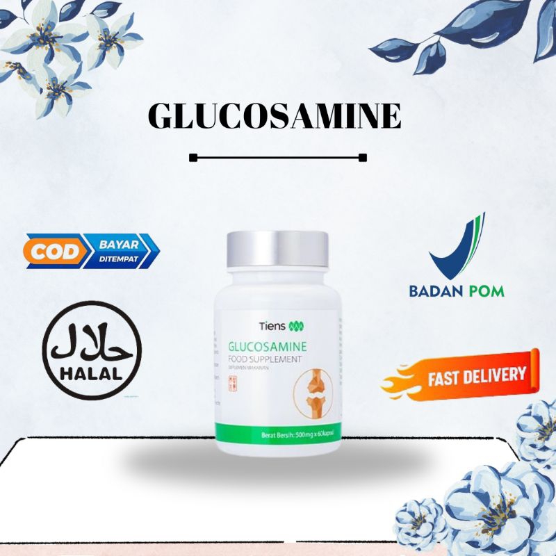 TIENS GLUCOSAMINE CAPSULES ORIGINAL | Tianshi Glukosamin Tiens Kapsul | Vitamin Sendi Herbal | Pelum