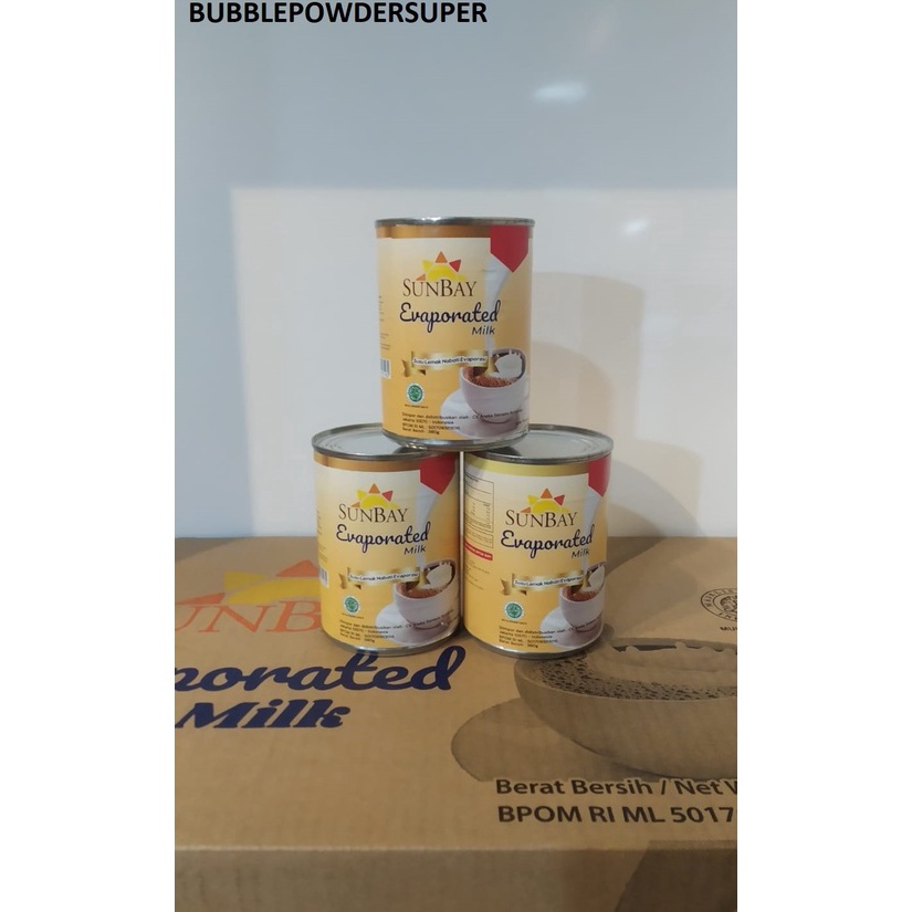 

Laku Keras NEW SUNBAY EVAPORATED MILK SUNBAY SUSU EVAPORATED 38 gr SUSU CAIR TERMURAH