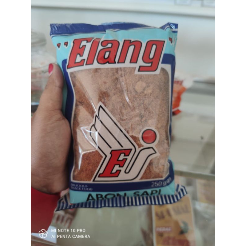 

Abon Sapi Cap Elang Biru Kemasan 250gr