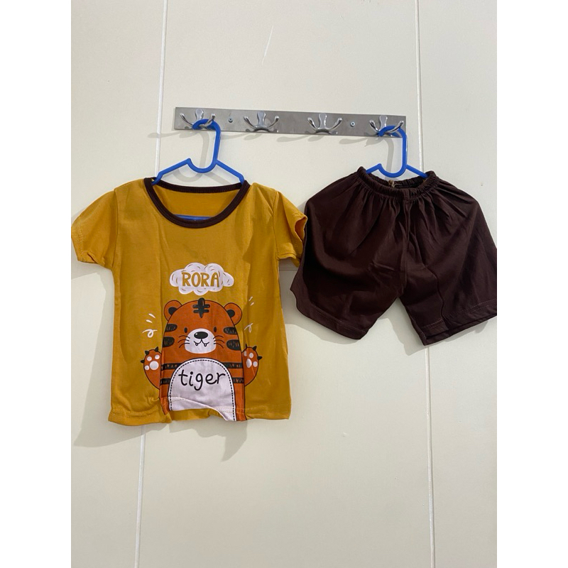 Preloved setelan baju anak perempuan / set baju main murah / set baju bayi perempuan