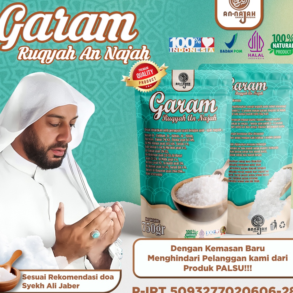 

Masih fresh GARAM RUQYAH ANNAJAH SOLUSI KESUKSESAN tolak balak pelarisan perlindungan dan keberuntungan