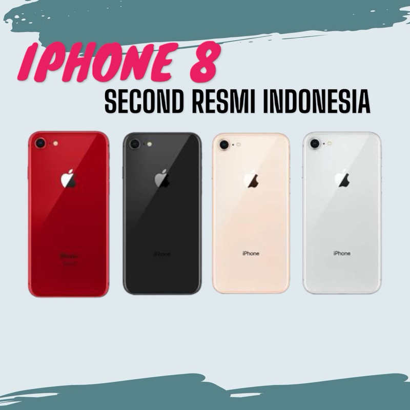 IPHONE 6G, 6S,7G, IPHONE 8G 128 GB SECOND RESMI INDONESIA