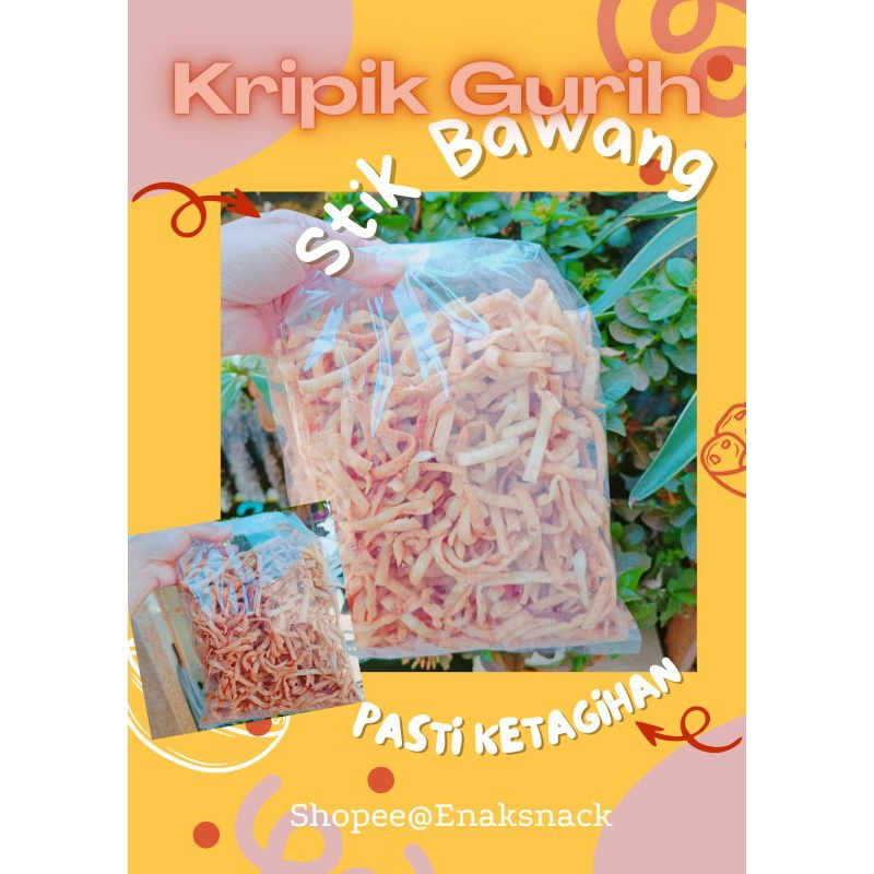 

Stik bawang gurih renyah enak rasa original
