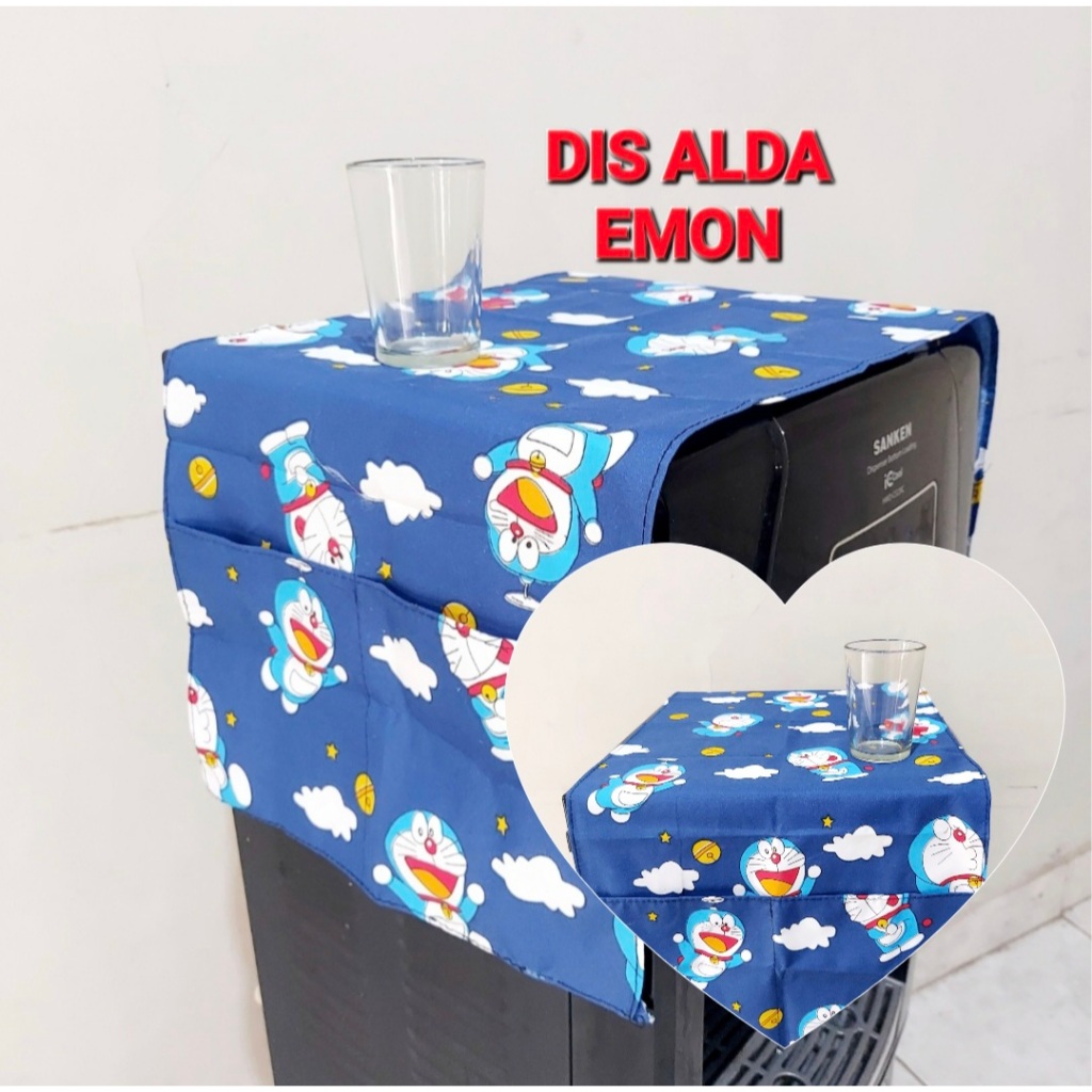 Taplak Tutup Dispenser Cover Dispenser Galon Bawah Doraemon