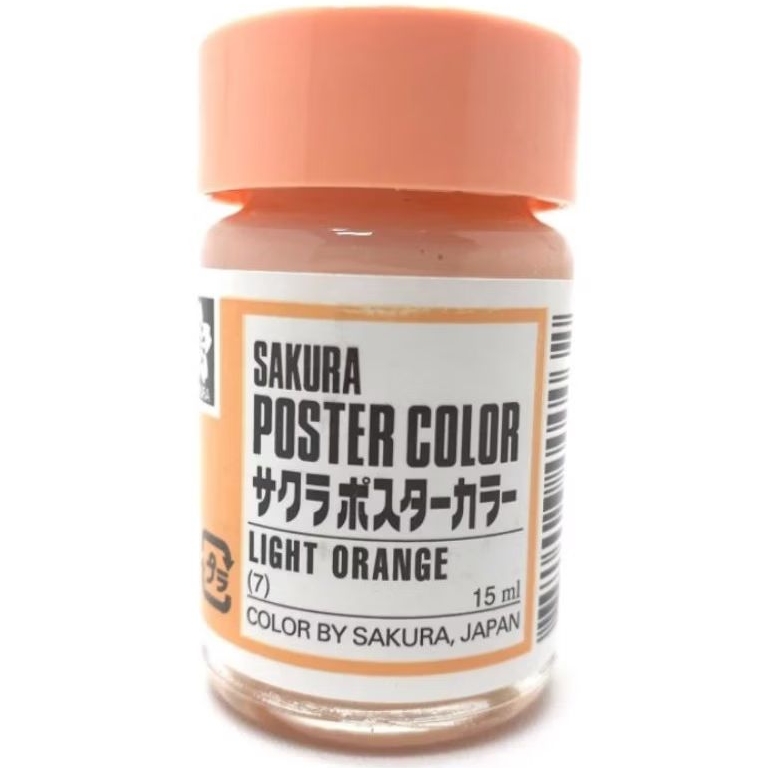 

Cat Poster Color Sakura 15 ml Light Orange