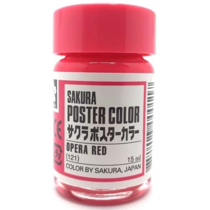 

Cat Poster Color Sakura 15 ml Opera Red