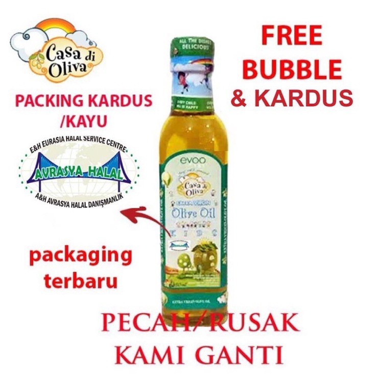 

Lagi murah EVOO extra virgin olive oil CASA DI OLIVA Casa di olivia for Kids mpasi Minyak Zaitun Minyak MPASI BB Booster MPASI CCO Lemak MPASI Minyak Bayi Lemak Tambahan Lemak Lemak Mpasi Lemak Bayi
