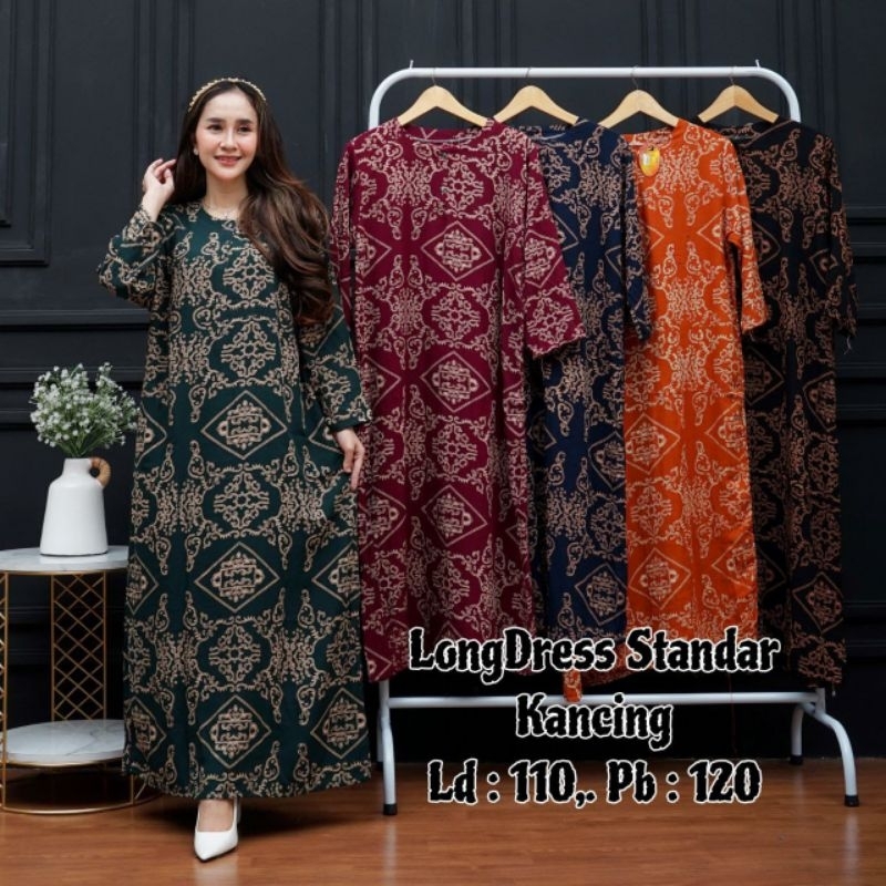LONGDRESS | DASTER PANJANG | RAYON LD110