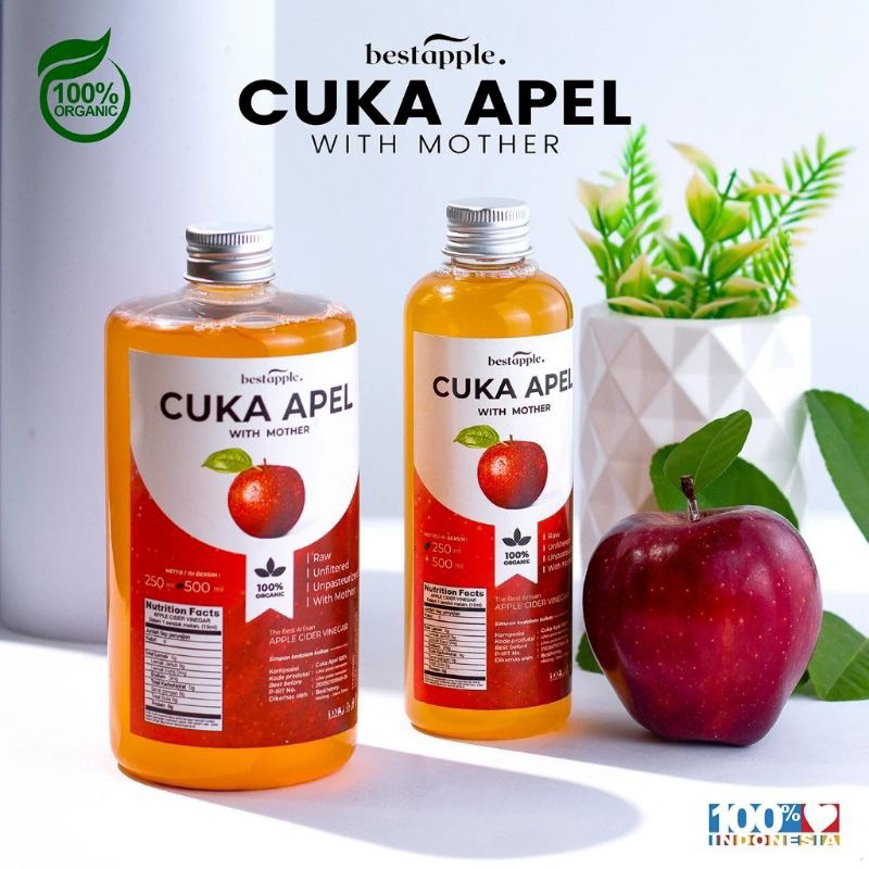 

Cuka Apel with mother Apple Cider Vinegar 500ml