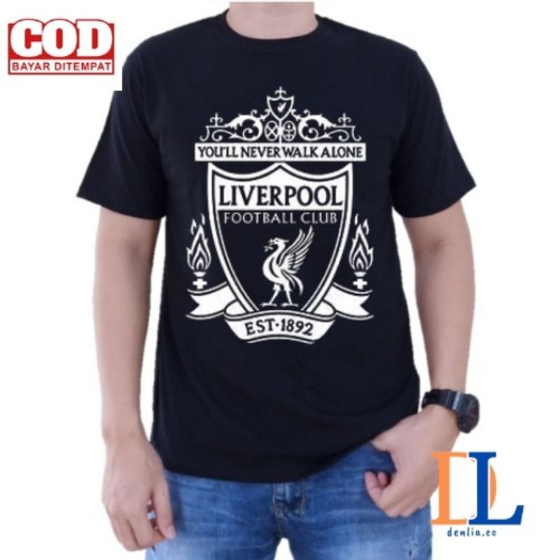 kaos dewasa/kaos LIVERPOOL/lengan pendek/kaos distro/cod