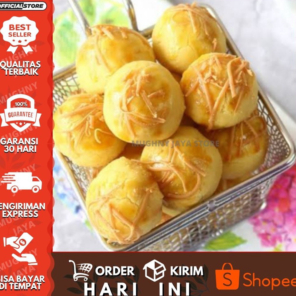 

High Quality Kue Kering nastar nanas wisman Kue Nastar Nanas Isi 25 gram 14 Kg kue nastar isi nanas toping keju kue homemade termurah kue lebaran