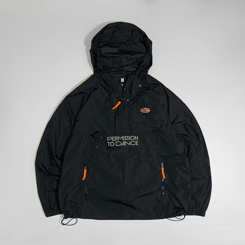 Bts permission to dance anorak cagoule windbreaker jaket