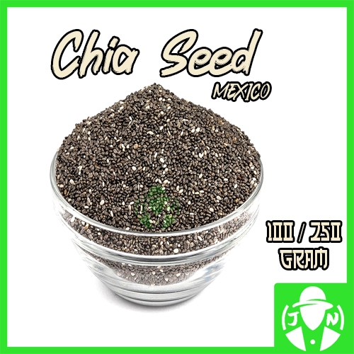 

Organic Black Chia Seed MEXICO Premium Biji Chiaseed Original