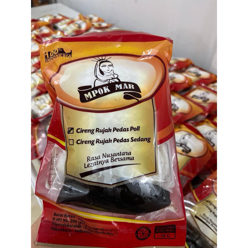 

CIRENG RUJAK MPOK MAR / MPOKMAR 400g ALL VARIAN BEST SELLER
