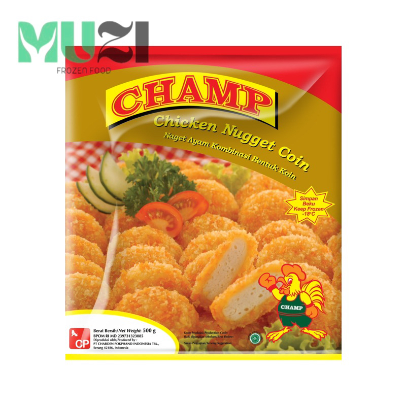 

CHAMP CHICKEN NUGGET KOIN 200 GR