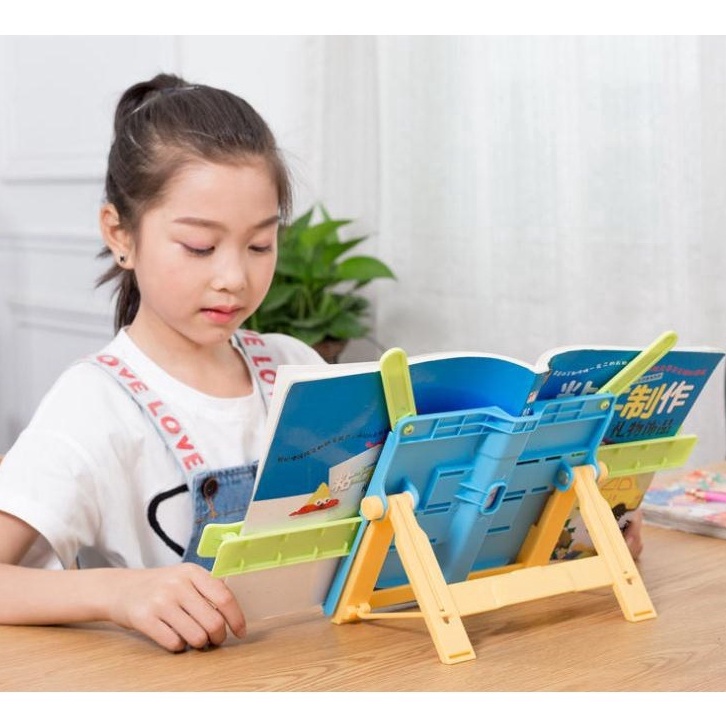 

ART B14C MS Penyangga sandaran buku book stand holder dudukan buku 4 in 1