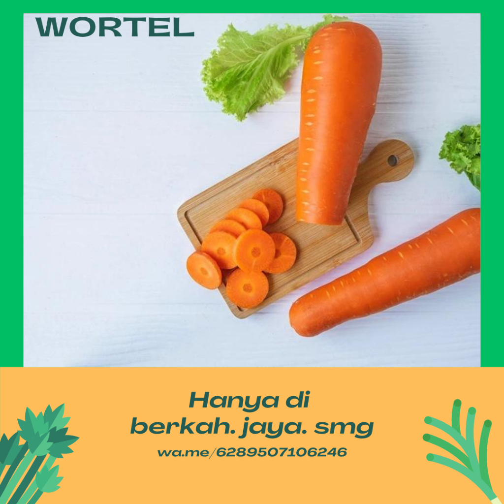 

Wortel Lokal Segar dan Fresh