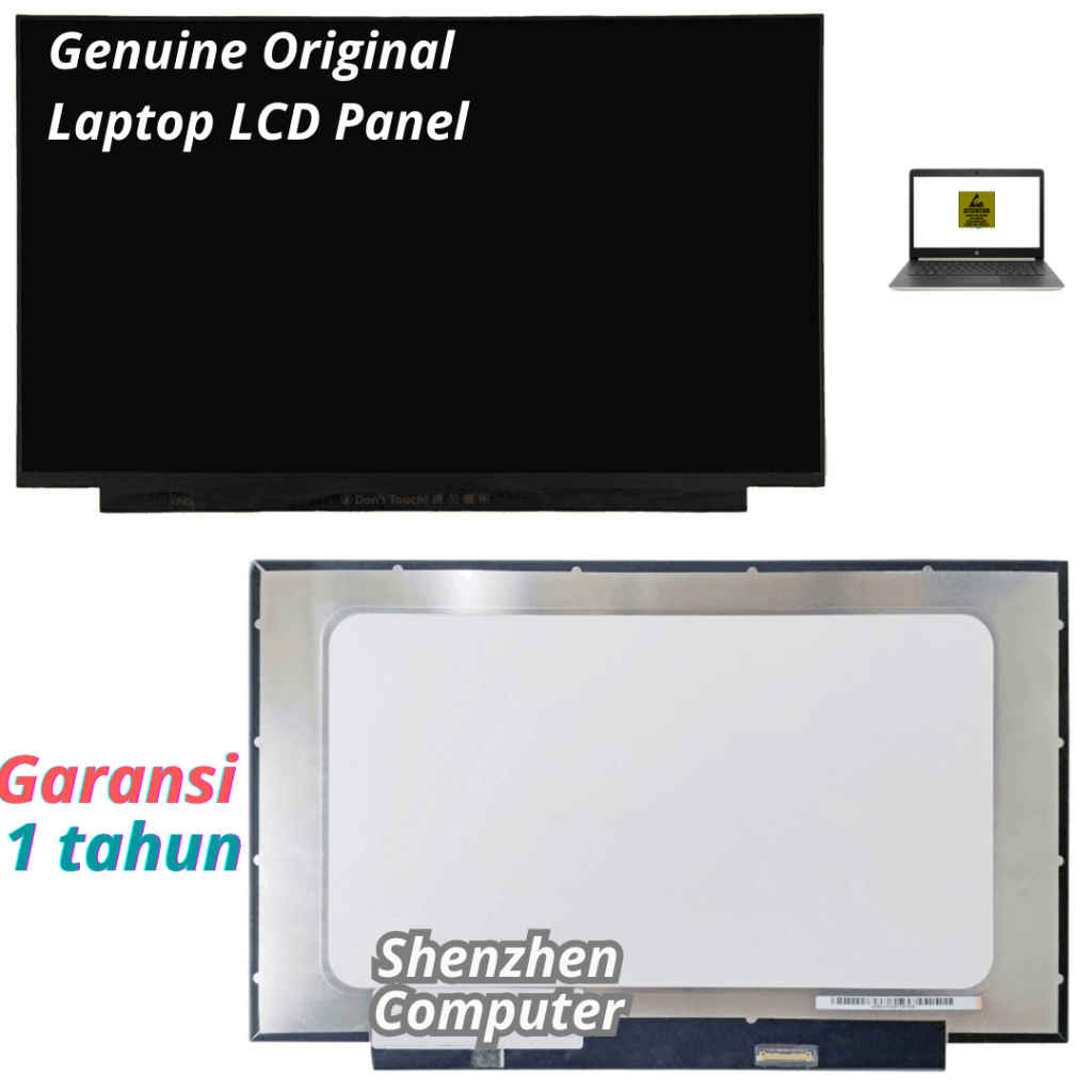 Layar LCD HP 14s-dq4028TU dq4029TU dq1017TU dq1013TU dq2518TU dq2054TU dq0508TU monitor panel screen