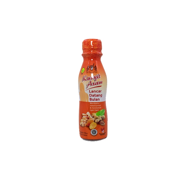 

MINUMAN KUNYIT ASAM LANCAR DATANG BULAN 150 ML