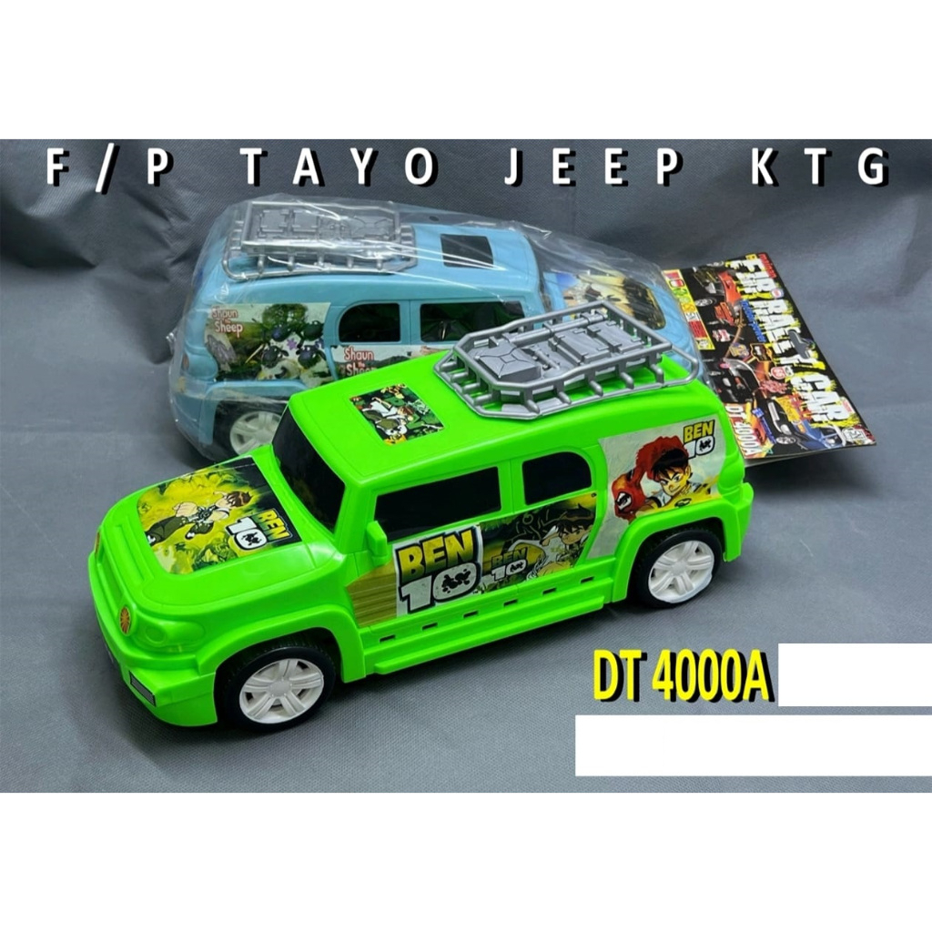 MAINAN MOBIL JEEP BEN10 DT4000A
