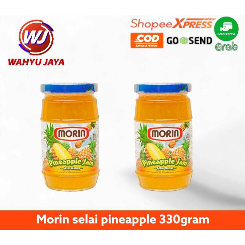 

Morin selai pineapple jam 330gram