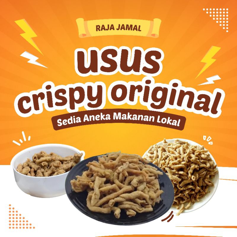 

RAJA JAJAN MALANG | USUS CRISPY ORIGINAL 250 GRAM & 500 GRAM | SNACK MALANG