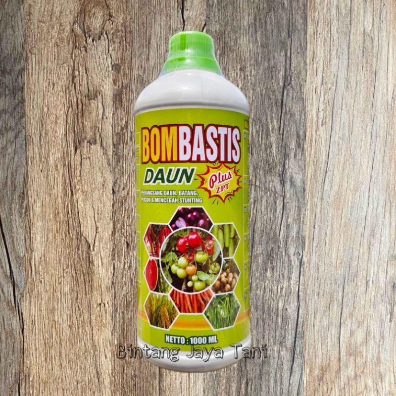 BOMBASTIS DAUN 1 LITER PLUS ZPT/Pupuk Perangsang Daun,  Batang, Pucuk Dan Mencegah Stunting/ Pupuk D