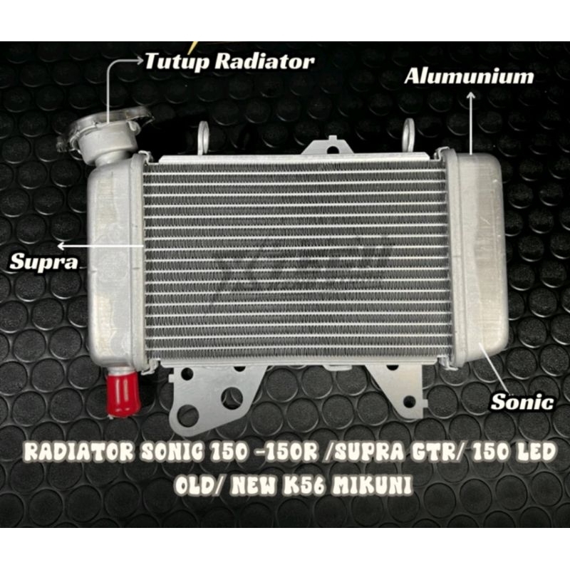 Radiator sonic 150 radiator assy honda sonic 150R supra GTR 150 LED MLKUNL