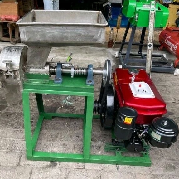 GILINGAN BUMBU 8 INCI PAKAI MESIN DIESEL