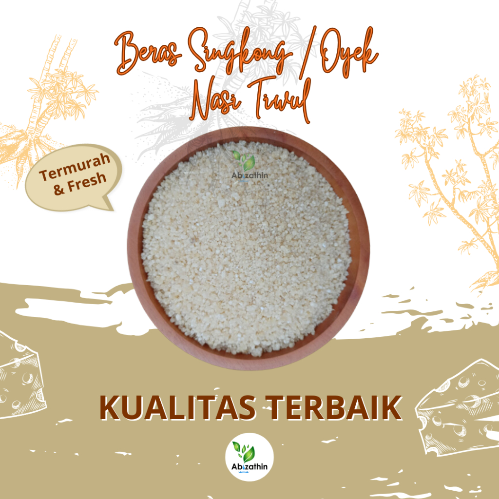 

Oyek / Oyek Singkong / Nasi Tiwul / Beras Singkong 1 Kg