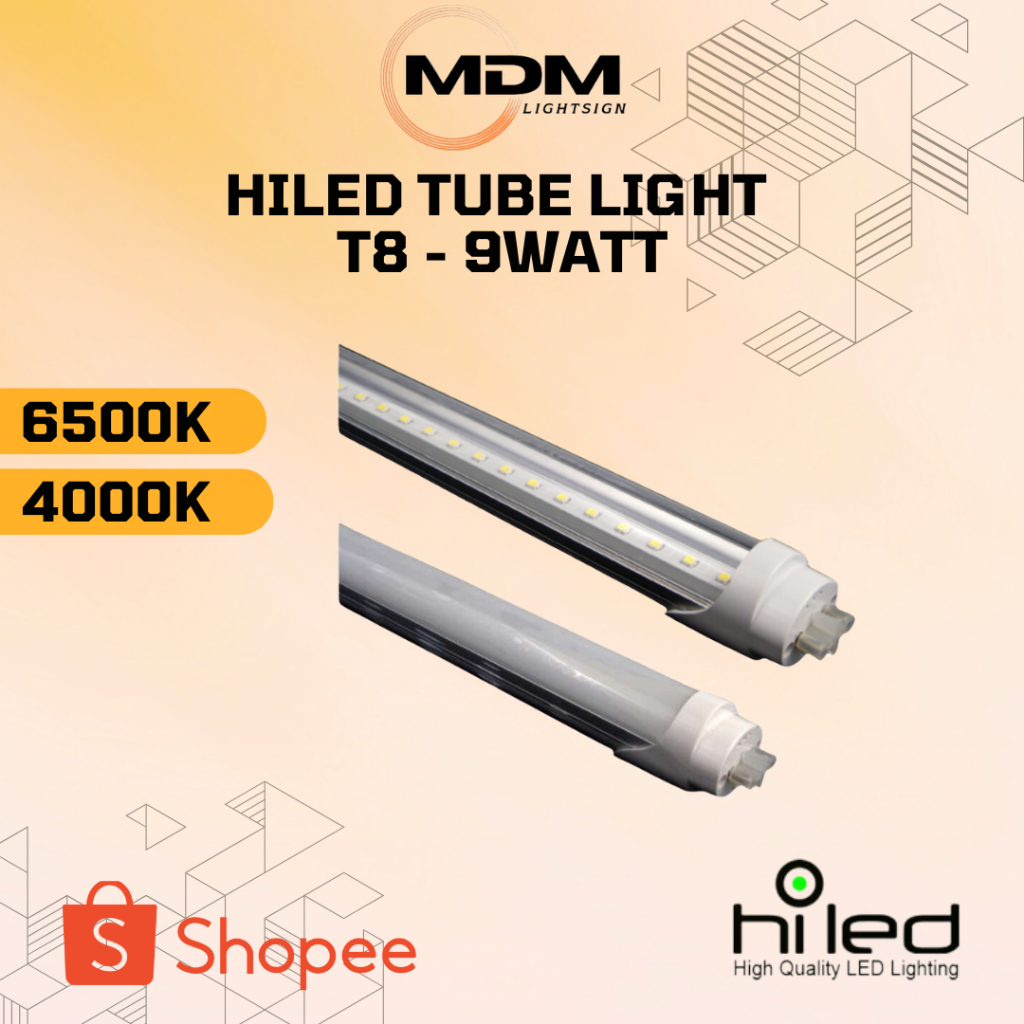 LAMPU LED RUANGAN / LAMPU LED T8 TABUNG / LAMPU LED TL T8 /  TUBE LED LIGHT T8-9WATT BERGARANSI