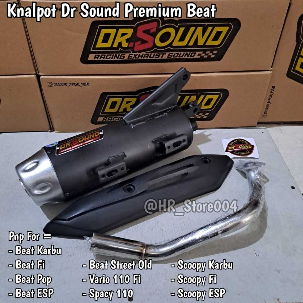 KNALPOT DR SOUND GEN 1 PREMIUM
