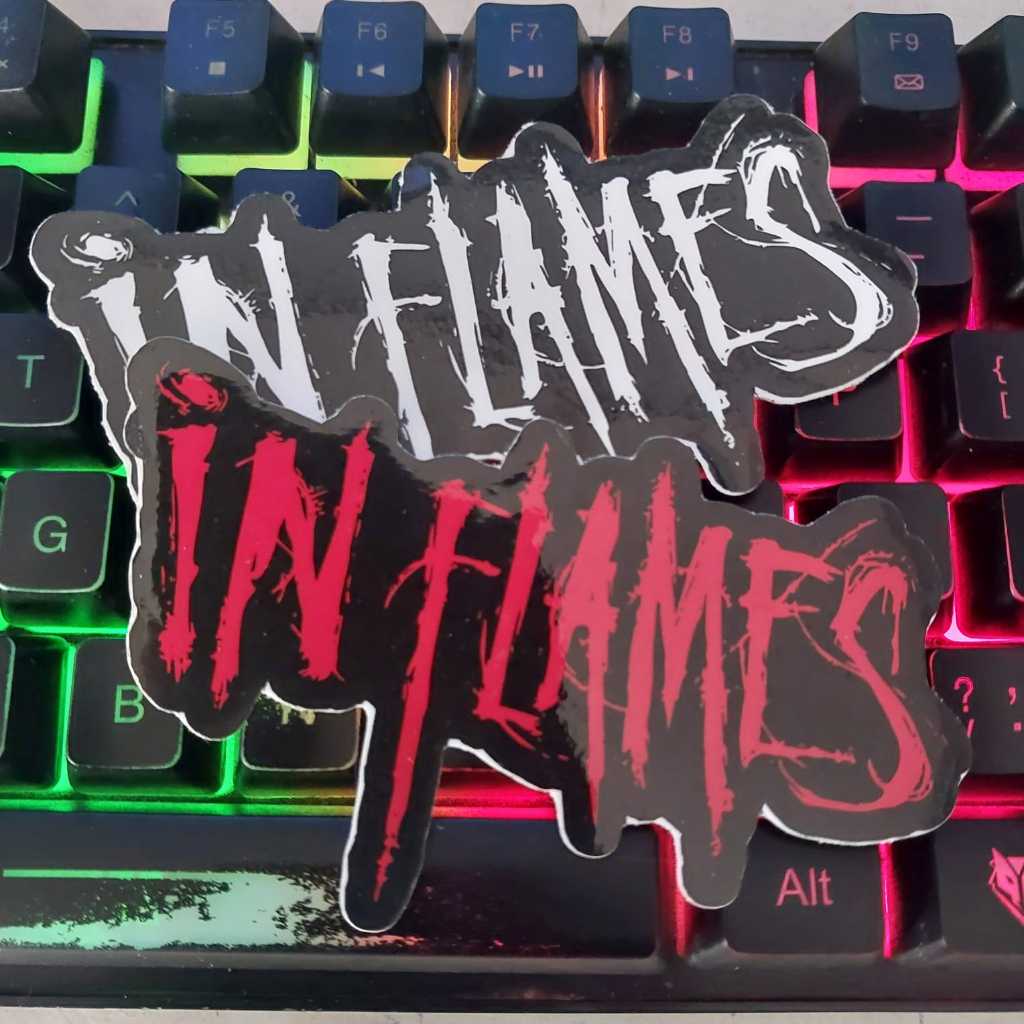 

Stiker IN FLAMES. - Sticker Band Death Metal / Heavy Metal