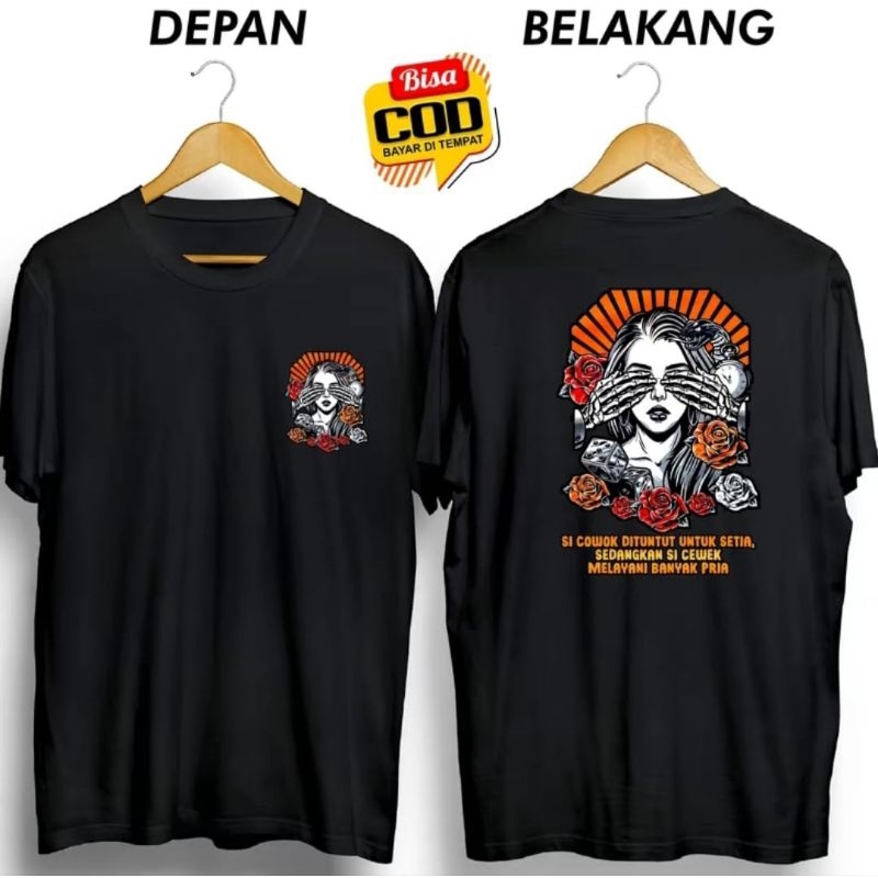 KAOS DISTRO COWOK DI TUNTUN UNTUK SETIA
