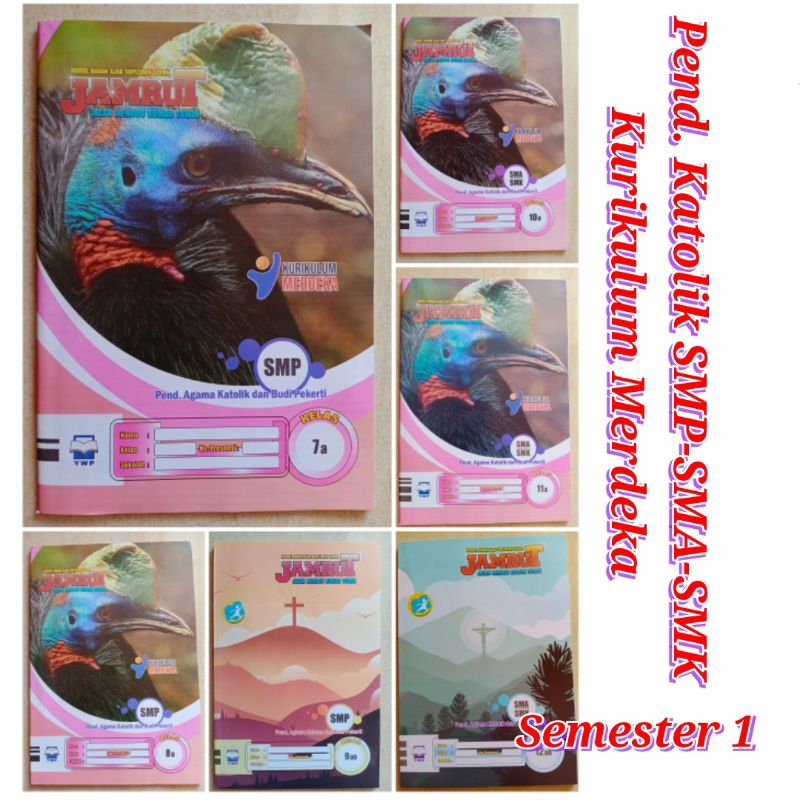 Modul Bahan Ajar Agama Katolik SMP SMA SMK Kurikulum Merdeka Semester 1 Terbaru LKS Agama Katolik
