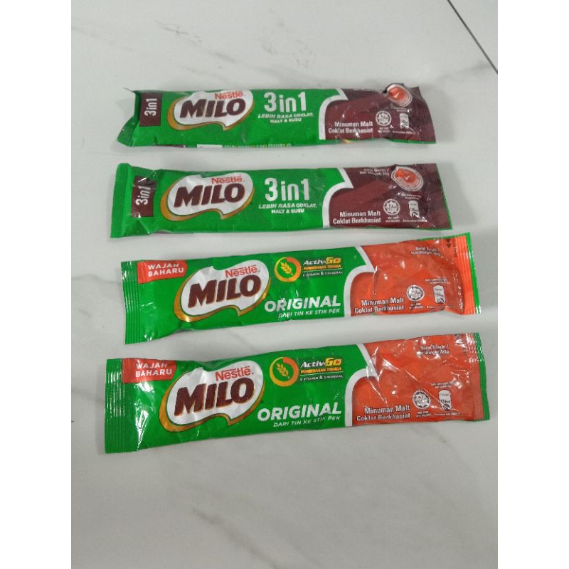 

Milo Stik 3 in 1 Malaysia (Eceran)