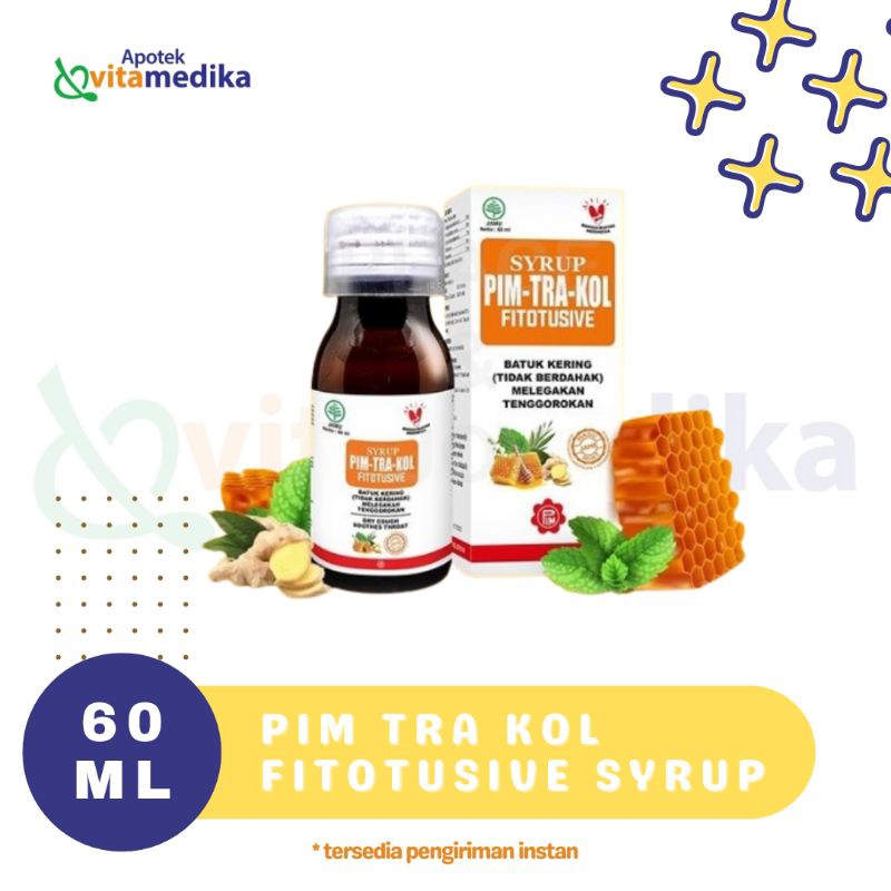 PIM TRA KOL FITOTUSIVE SYRUP Batuk Kering