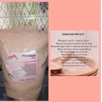 

Garam Himalaya(Himalayan Pink Salt) 1kg