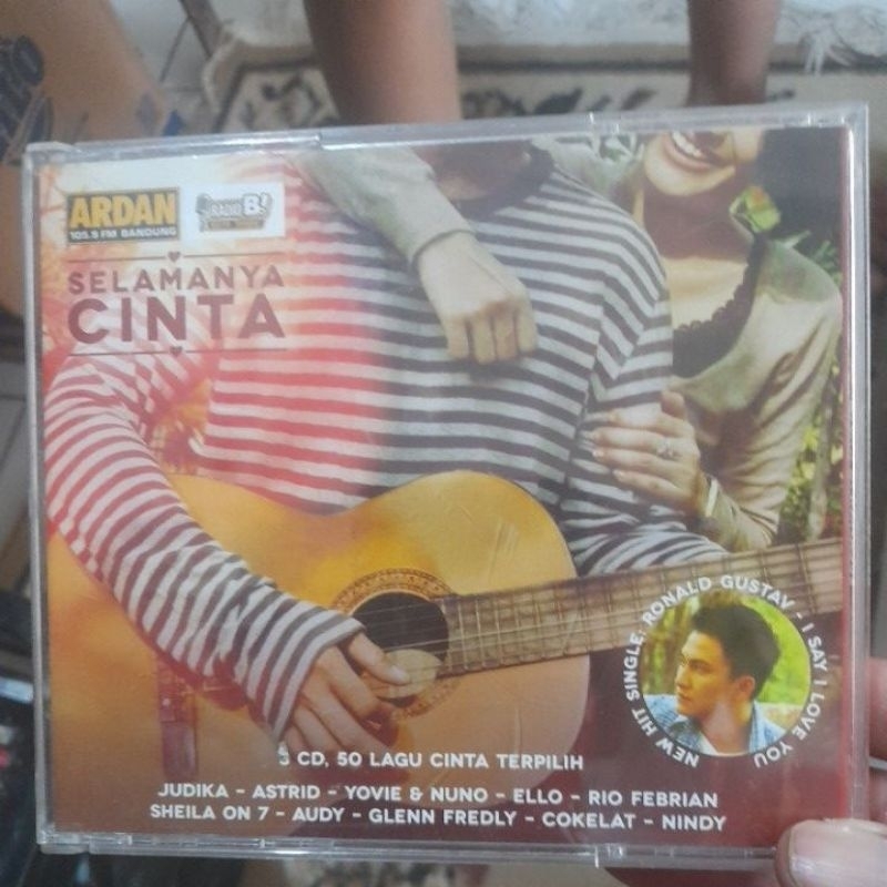 cd musik original selamanya cinta 3 cd 50 lagu terpilih (CD089)