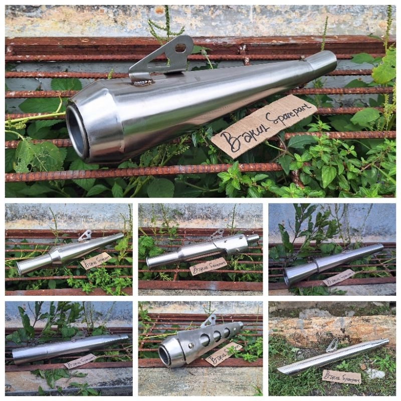 Knalpot motor custom japstyle