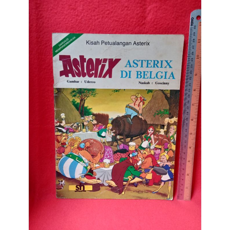Komik Petualangan Asterix - Asterix Di Belgia