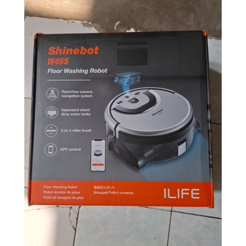 Robot Vakum Ilife Shinebot W455
Floor Washing Robot