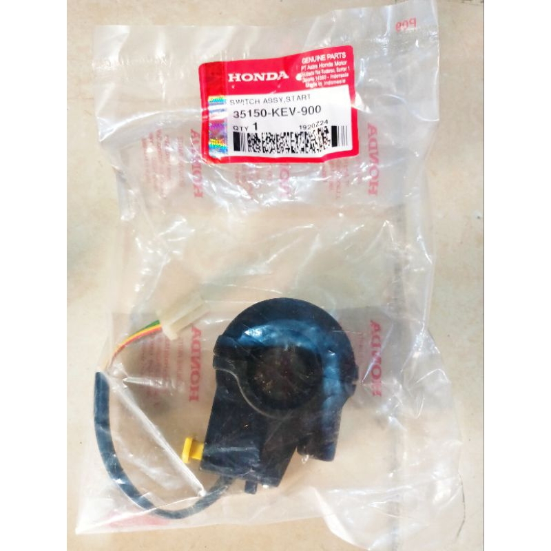 holder kanan tombol stater supra 100 lama supra fit lama 35150KEV900. original ahm
