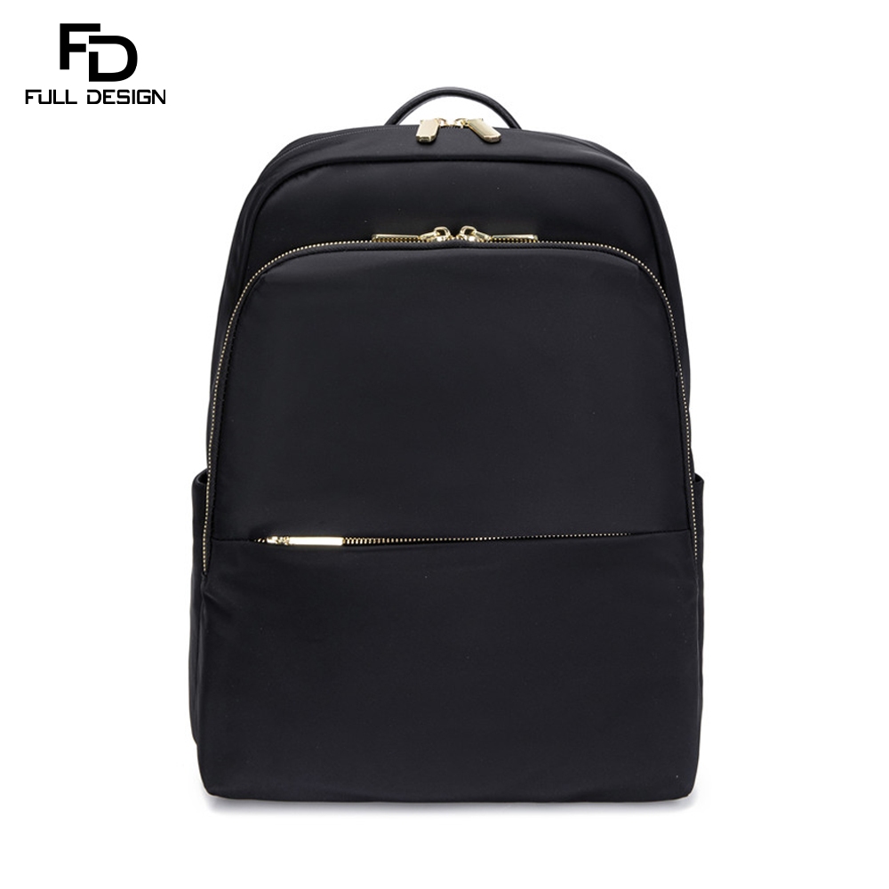 Full Design Kinsley Tas Ransel Wanita Anti Air Laptop 14 Inci Backpack