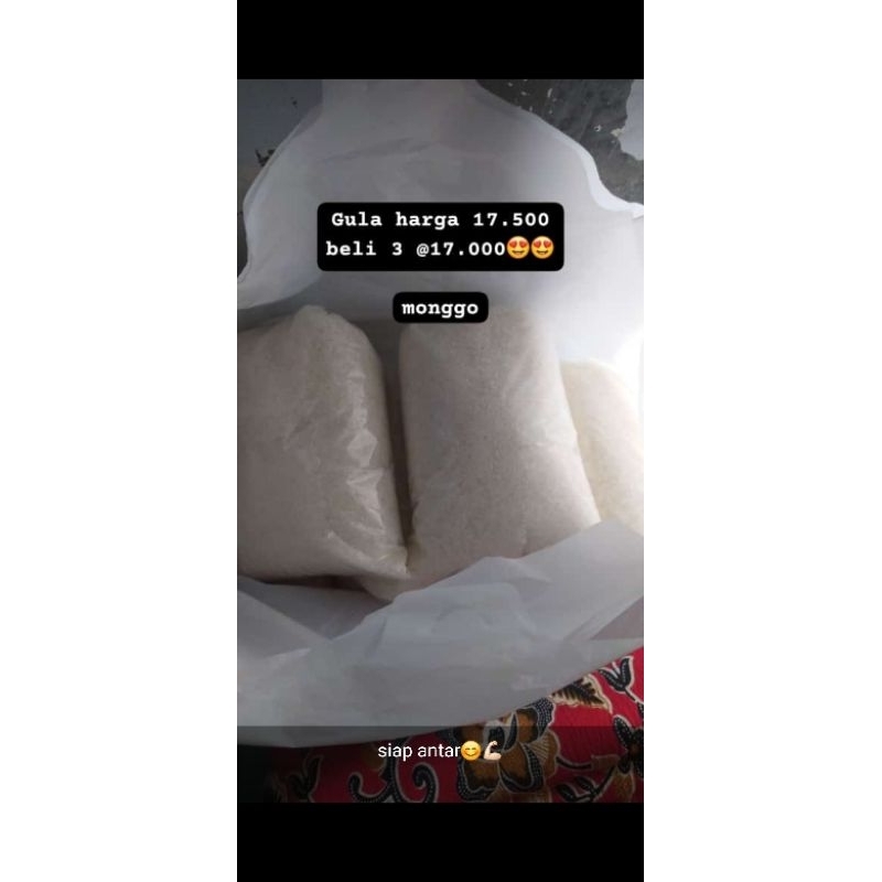 

GULA PASIR 1KG MURAH!!! HARGA BERSAHABAT