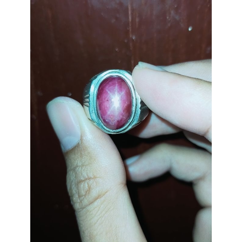 BATU RUBY CAKEP MUMBUL || RING PERAK HANDMADE