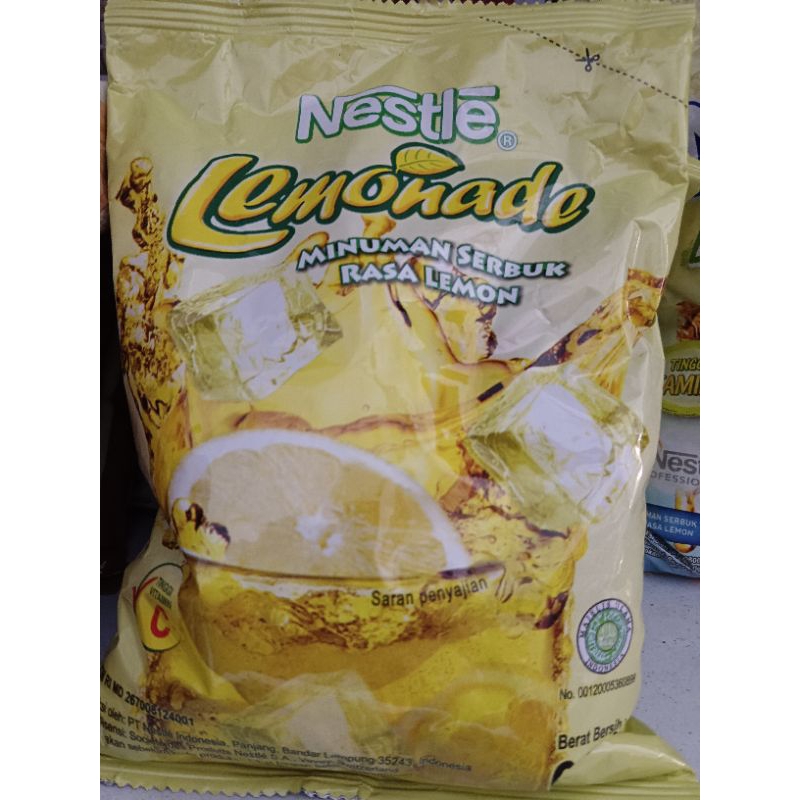 

Nestle Lemonade Minuman serbuk Rasa Lemon