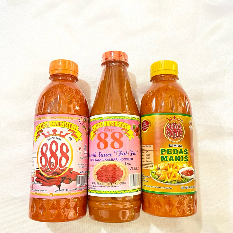 

Sambal Cabe Rawit 888/ Sambal Cabe Rawit 88 Khas Singkawang