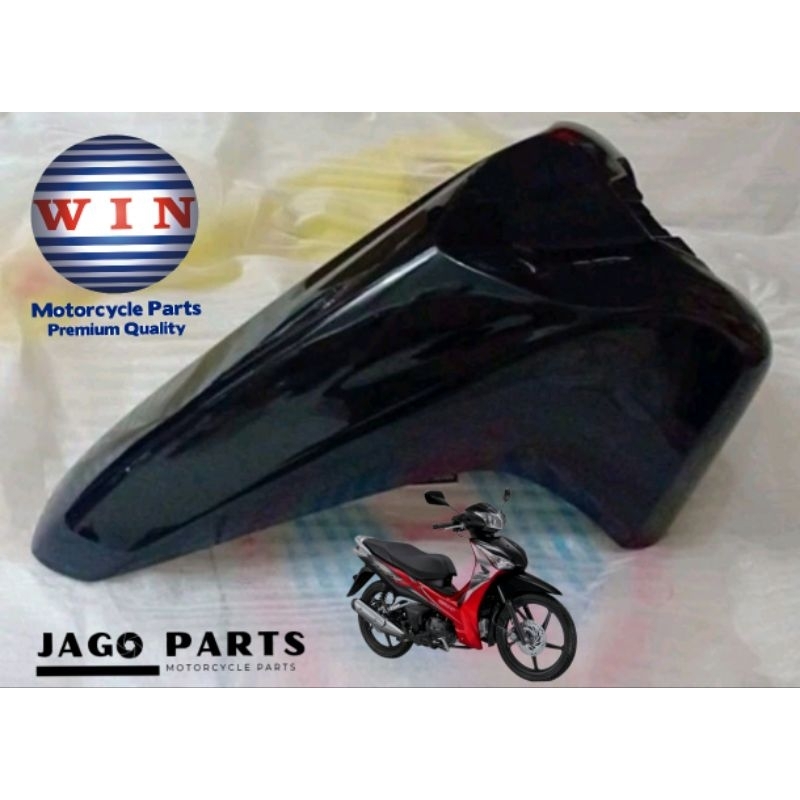 spakbor sayap fender depan A honda supra x 125 helm in KYZ hitam merk win